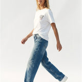 Women's short-sleeved shirt