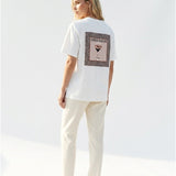 Women's short-sleeved shirt