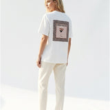Women's short-sleeved shirt