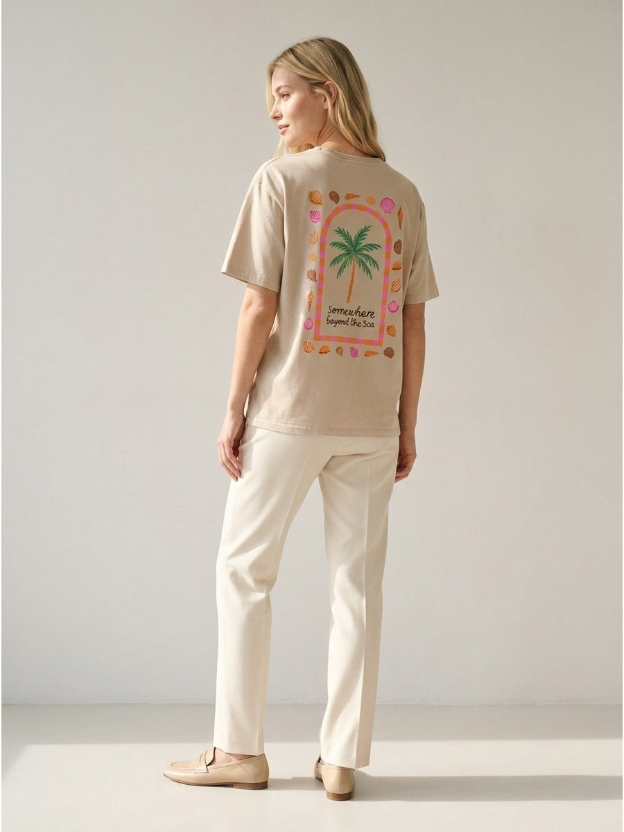 Women's short-sleeved shirt