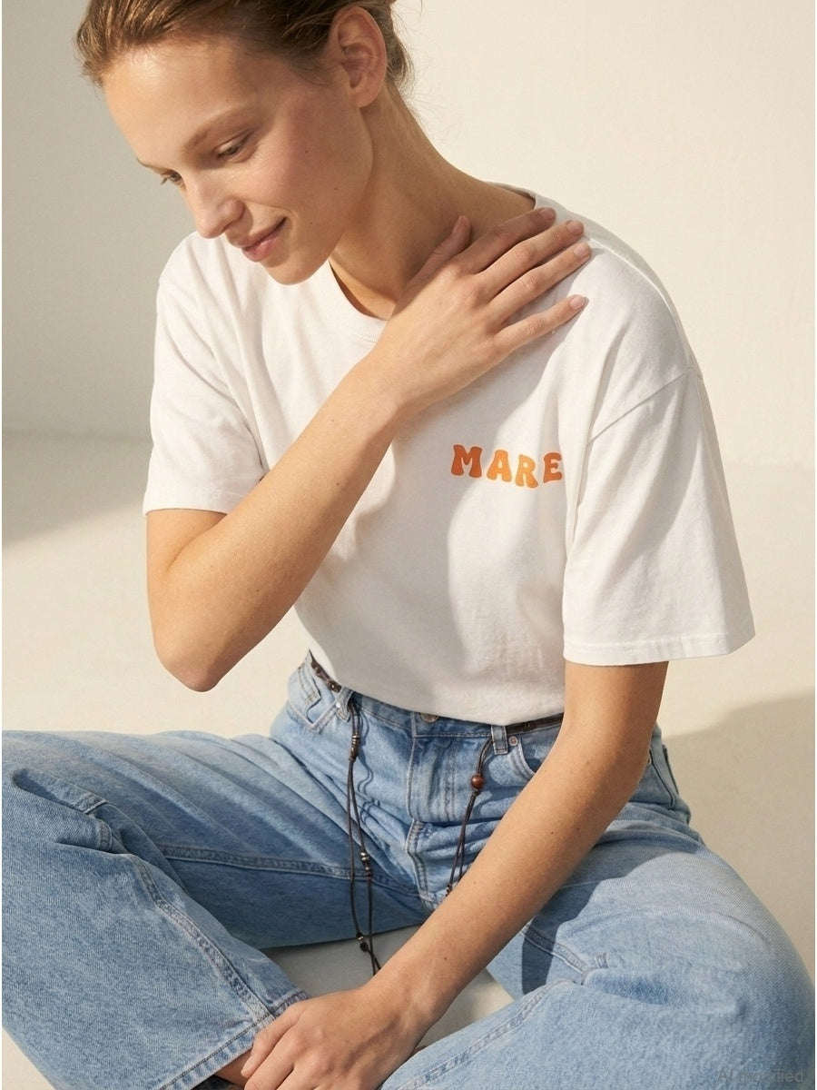 Women's short-sleeved shirt