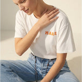 Women's short-sleeved shirt