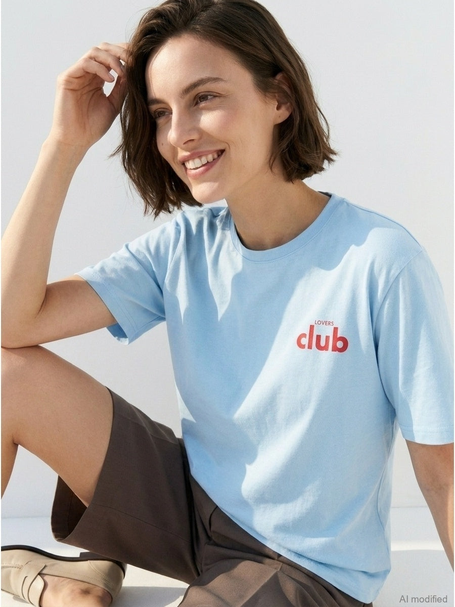 Women's short-sleeved shirt