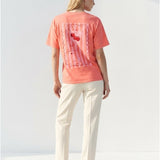 Women's short-sleeved shirt