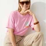Women's short-sleeved shirt
