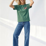 Women's short-sleeved shirt