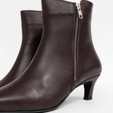 Women’s leather ankle boots