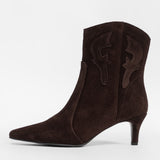 Women’s leather ankle boots
