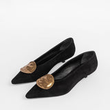 Women’s leather high heels