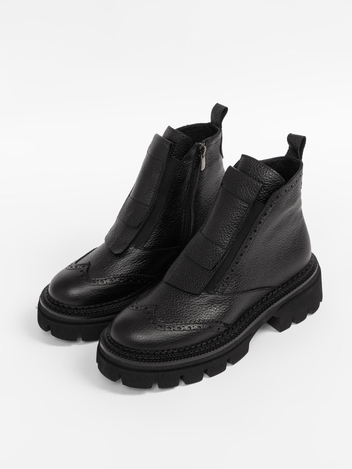 Women’s leather ankle boots