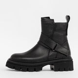 Women’s leather ankle boots