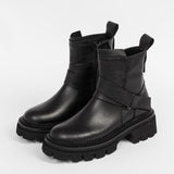 Women’s leather ankle boots