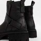 Women’s leather ankle boots