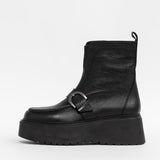 Women’s leather ankle boots