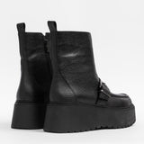 Women’s leather ankle boots
