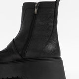 Women’s leather ankle boots