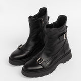 Women’s leather ankle boots