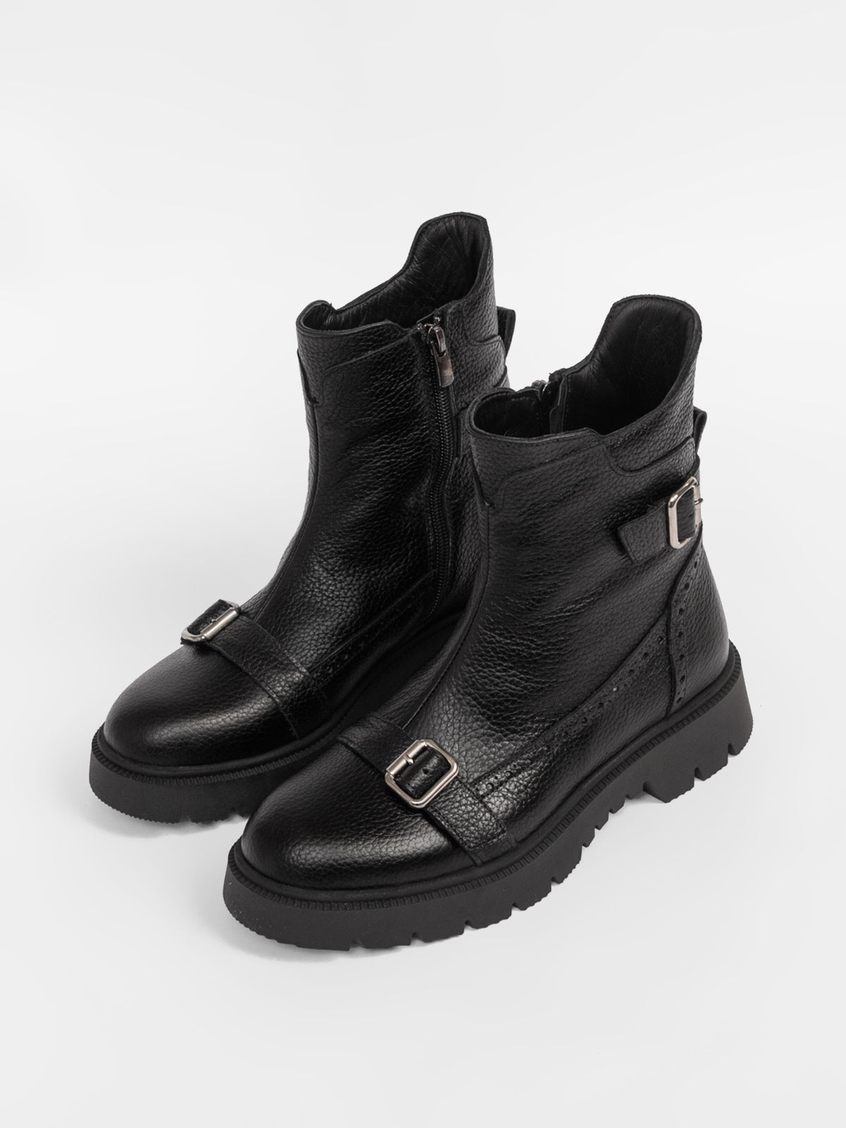 Women’s leather ankle boots
