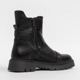 Women’s leather ankle boots