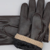 Men's leather gloves