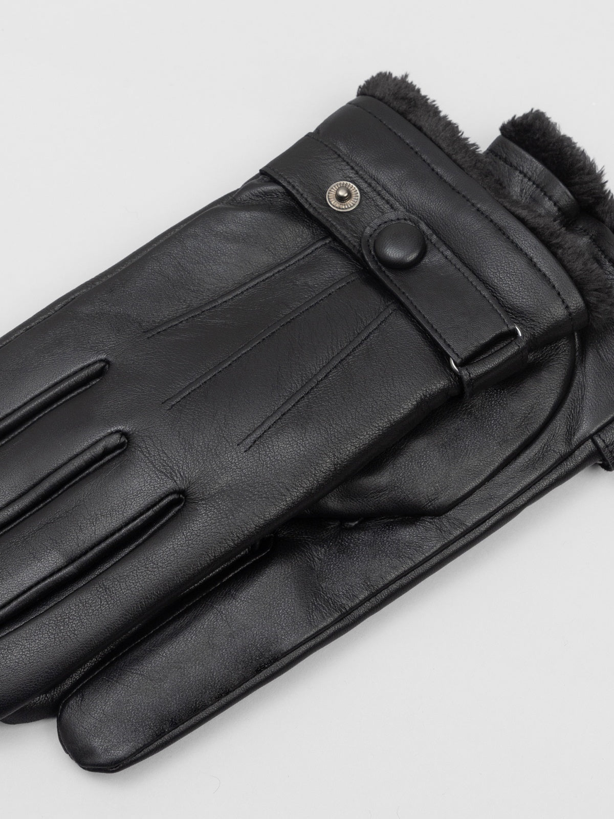 Men's leather gloves