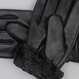 Men's leather gloves