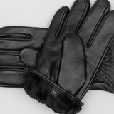 Men's leather gloves