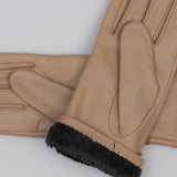 Women's leather gloves