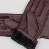 Women's leather gloves