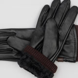 Moteriškos odinės pirštinės