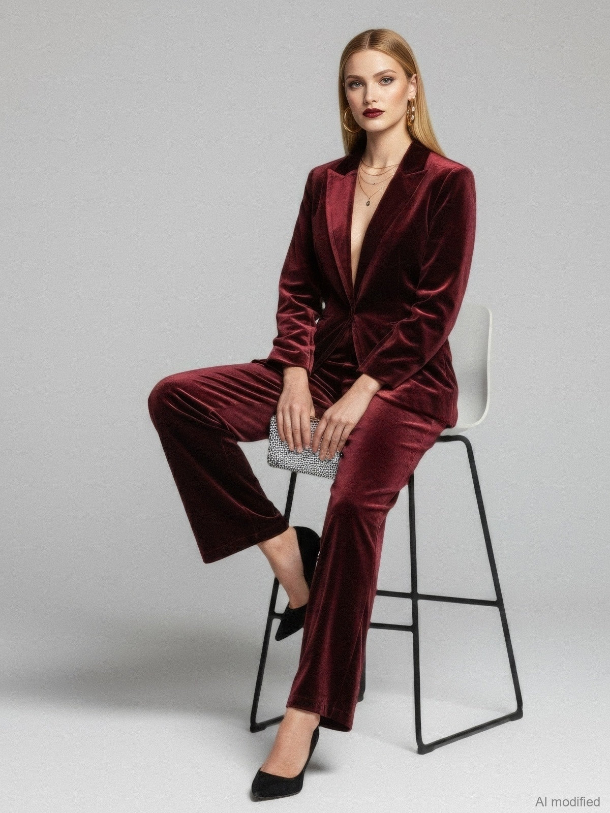 Women's corduroy trousers