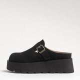 Women's leather outdoor slippers