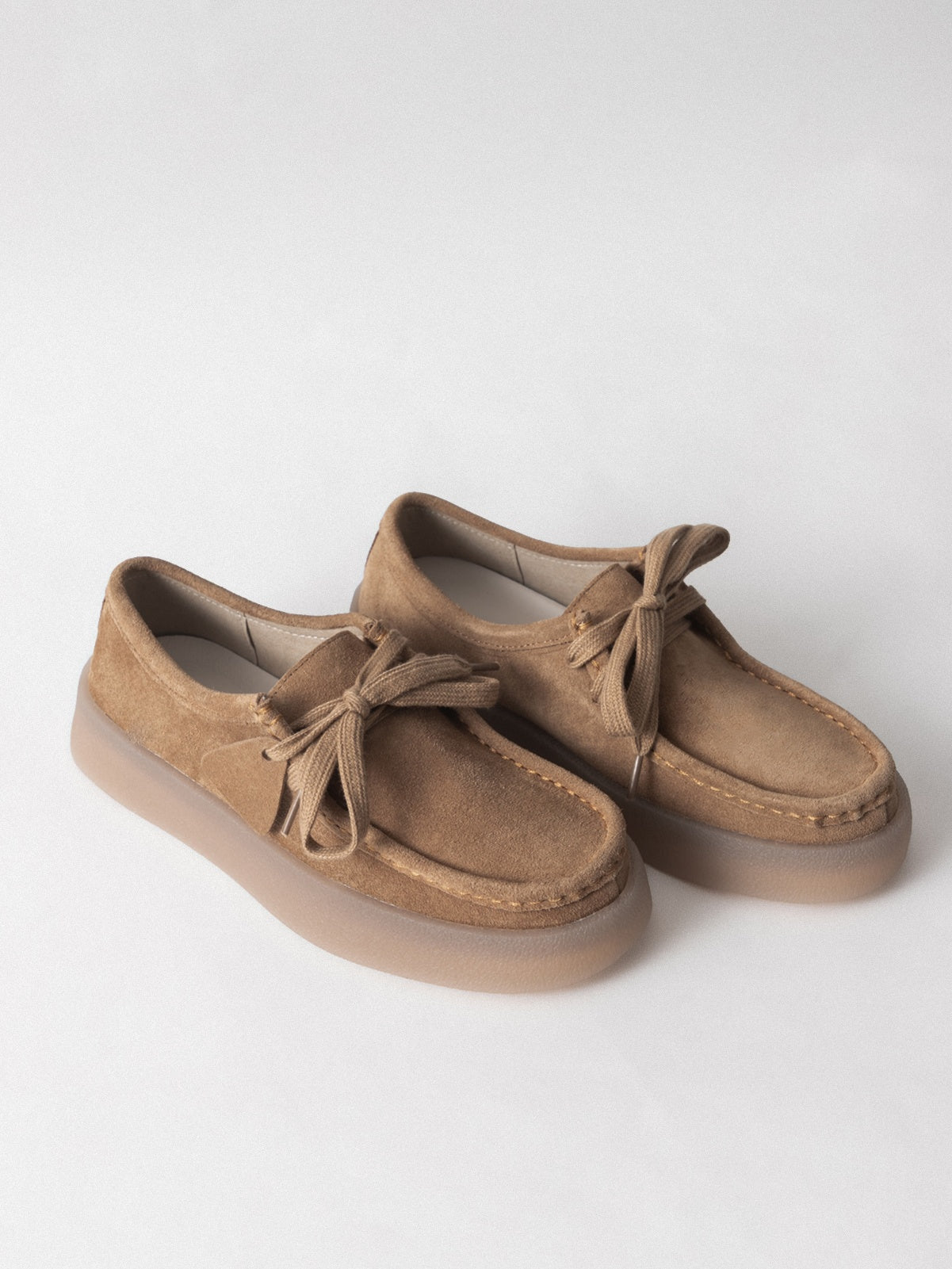 Women's leather moccasins