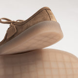 Women's leather moccasins
