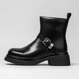 Women's leather shoes