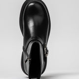 Women's leather shoes