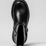 Women's leather shoes