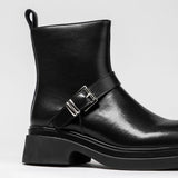 Women's leather shoes