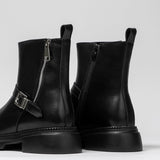 Women's leather shoes
