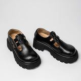 Women's leather shoes