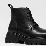 Women's leather shoes
