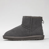 Women's leather boots with insulation