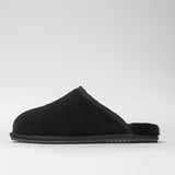 Men's leather room slippers