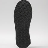 Men's leather room slippers