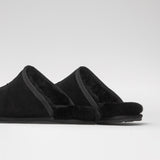Men's leather room slippers