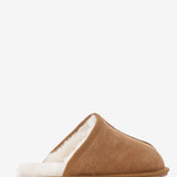 Men's leather room slippers