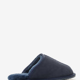 Men's leather room slippers