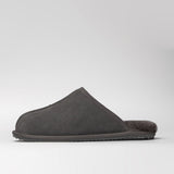 Men's leather room slippers