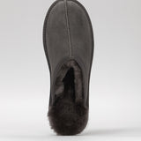 Men's leather room slippers
