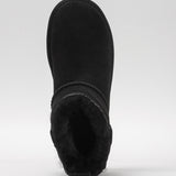 Men's leather boots with insulation